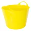Red Gorilla Tub Flexi Small 14 Litres in Yellow